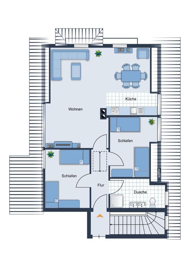 Ferienwohnung Britta Wyk auf Fohr Bagian luar foto
